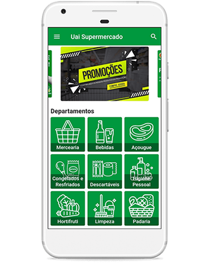 Imagem do aplicativo UAI Supermercado